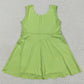 Baby Girls Dress Lime Green Sleeveless Yoga Knee Length Dresses GSD2374 6.5