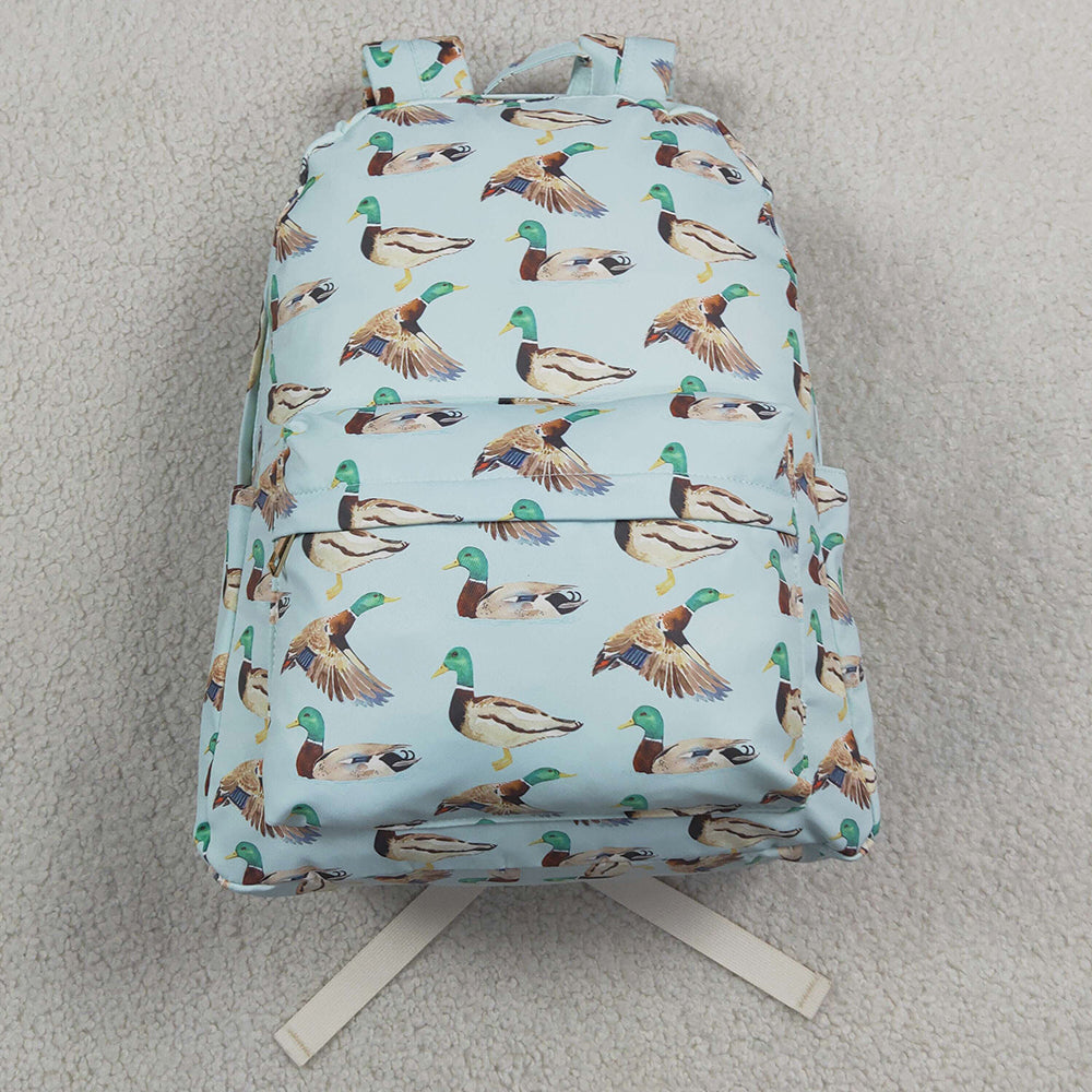 Baby Girls Kids Backpacks Boys Mallard Ducks Backpacks Bags BA0277
