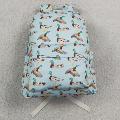Baby Girls Kids Backpacks Boys Mallard Ducks Backpacks Bags BA0277