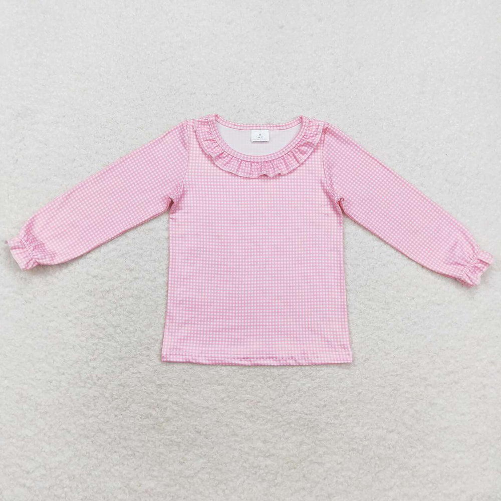 Baby Girls Clothes Tops Pink Long Sleeve Tee Shirts Tops GT0641