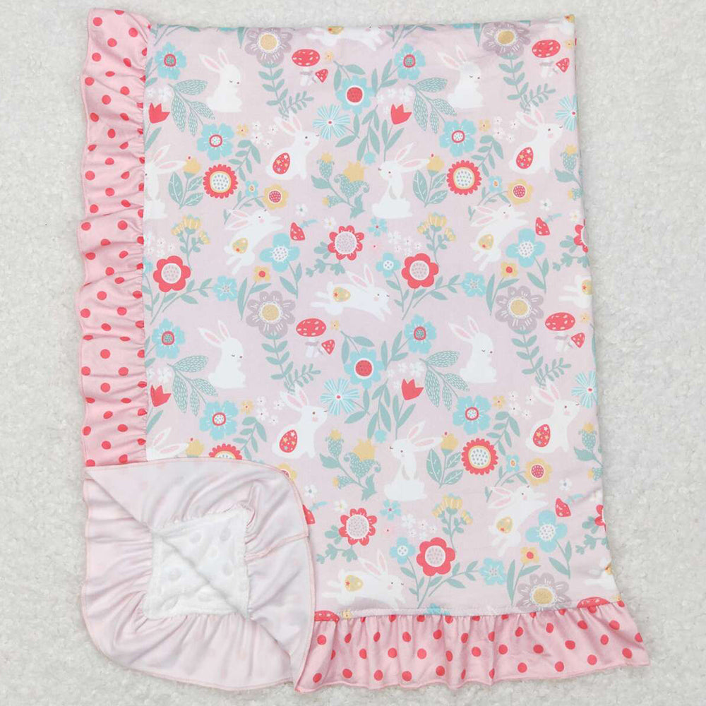 Baby Girls Blankets Easter Rabbit Blankets BL0082