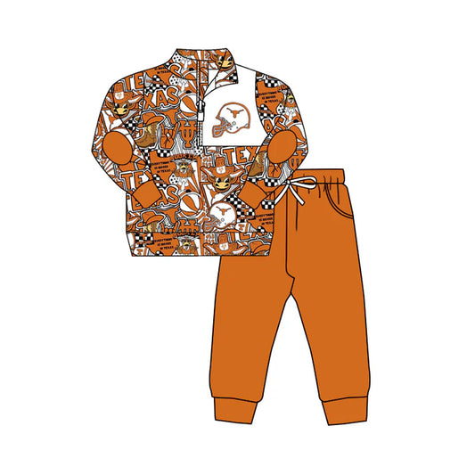 preorder(moq 5) boots T X pullover pants boys team outfits 8.28