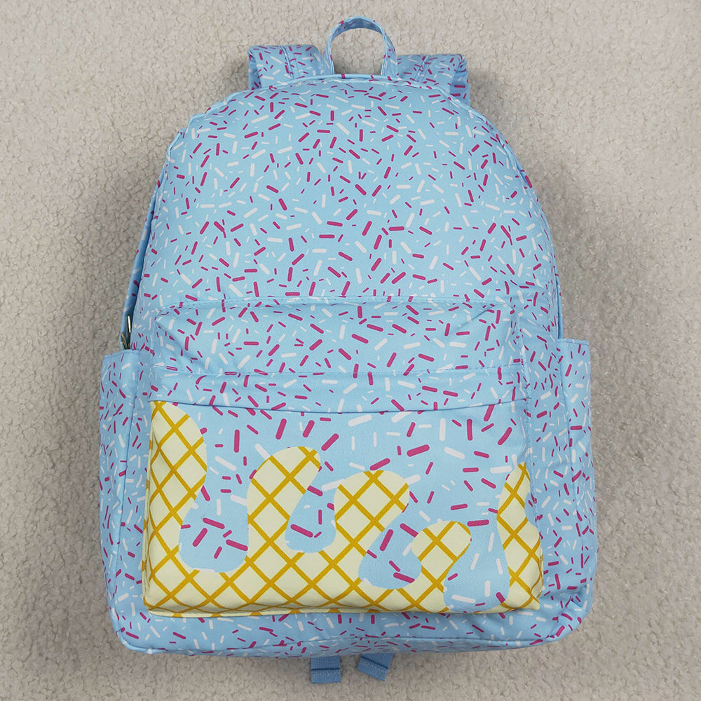 Baby Kids Backpacks Blue Drips Kids Children School Bags BA0297