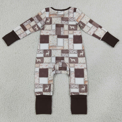 Baby Boys Rompers Ducks Dogs Deer Camo Hunting Rompers LR3118