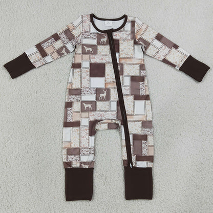 Baby Boys Rompers Ducks Dogs Deer Camo Hunting Rompers LR3118