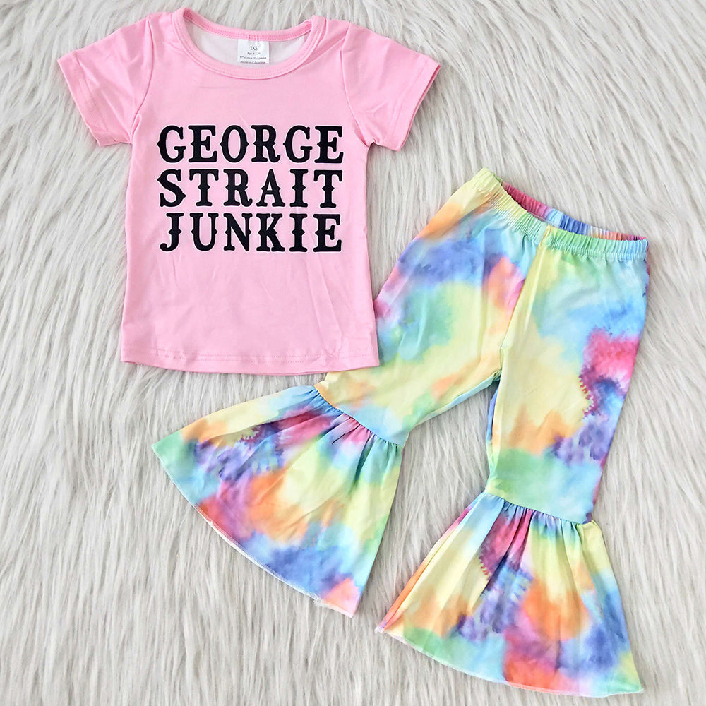 Kids Designer Clothes Girls Sets George Strait Fashion Baby Girls Clothes C0-4