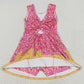 Baby Girls Dress Pink Ice-cream Drip Yoga Skort Knee Length Dresses GSD2417 6.5