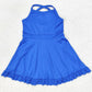 Baby Girls Swimsuits Royal Blue Knit Knee Length Active Wear Athletic Dresses S0445