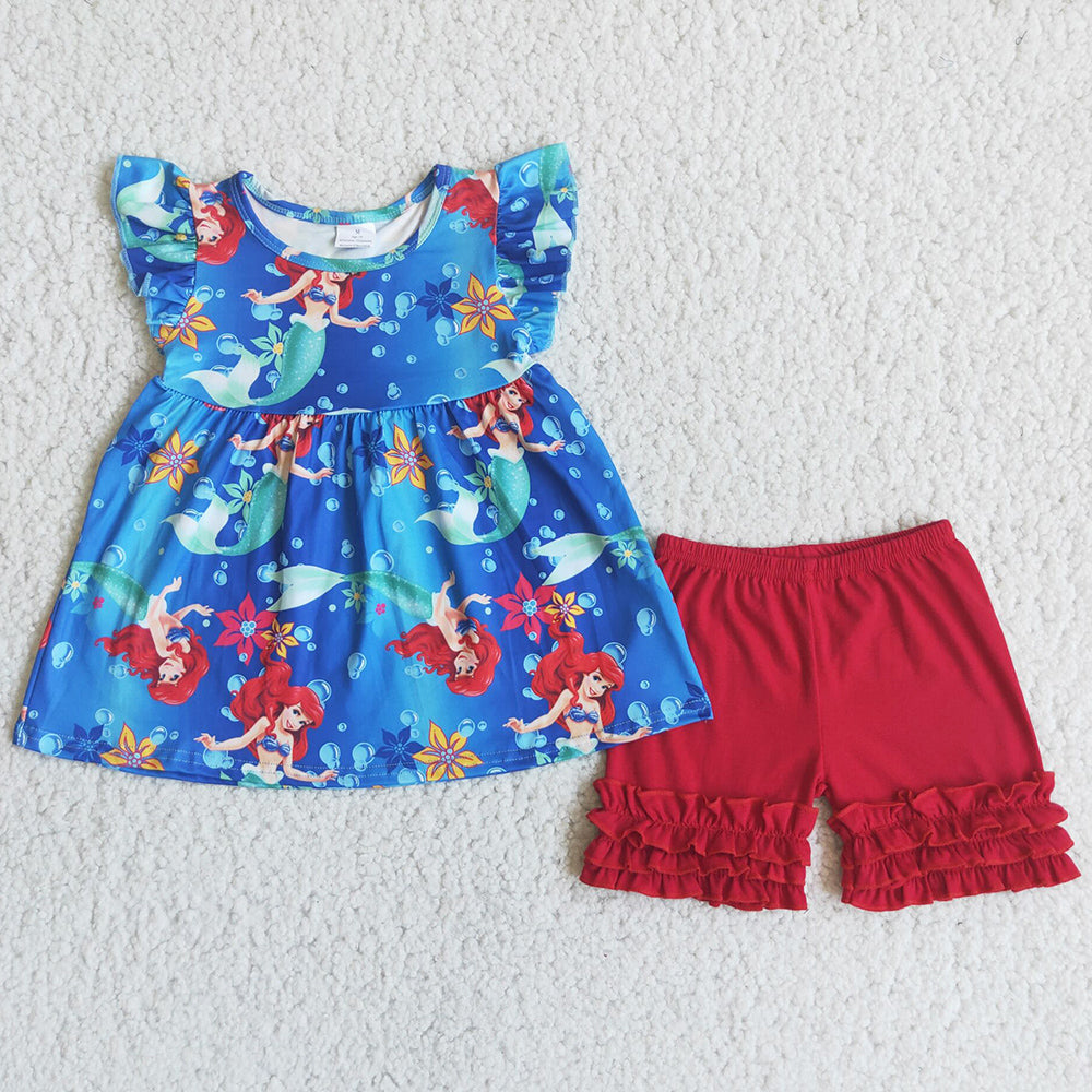 Boutique Girls Clothes Summer Outfits D4-12