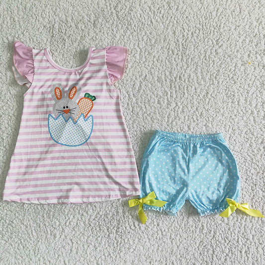 Easter Kids Sibling Clothes Girls Outfits Bunny Boutique Boys Clothes Girls Sets C0-28 3.8