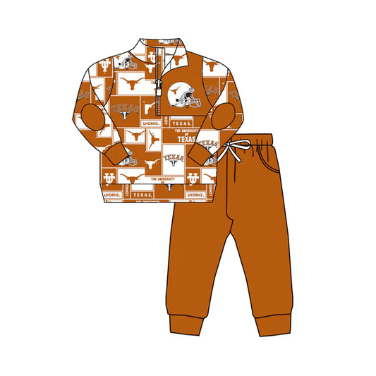 preorder(moq 5) bull skull T X pullover pants boys team outfits 8.28
