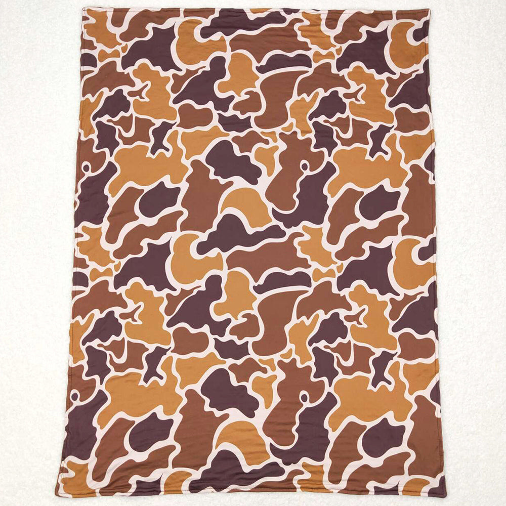 Baby Kids Blankets Brown Camo Blankets BL0109