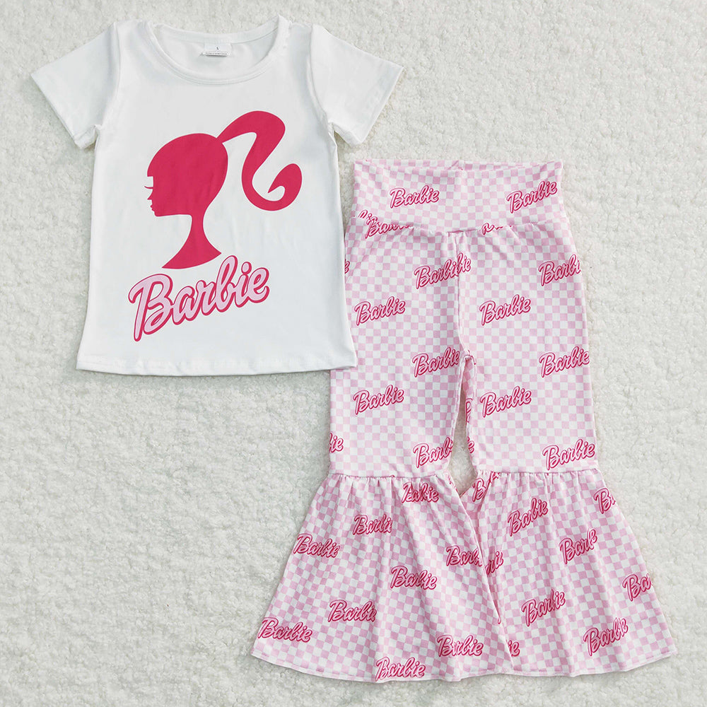 Fashion Baby Girls Clothes Bell Bottom Outfits GSPO0876