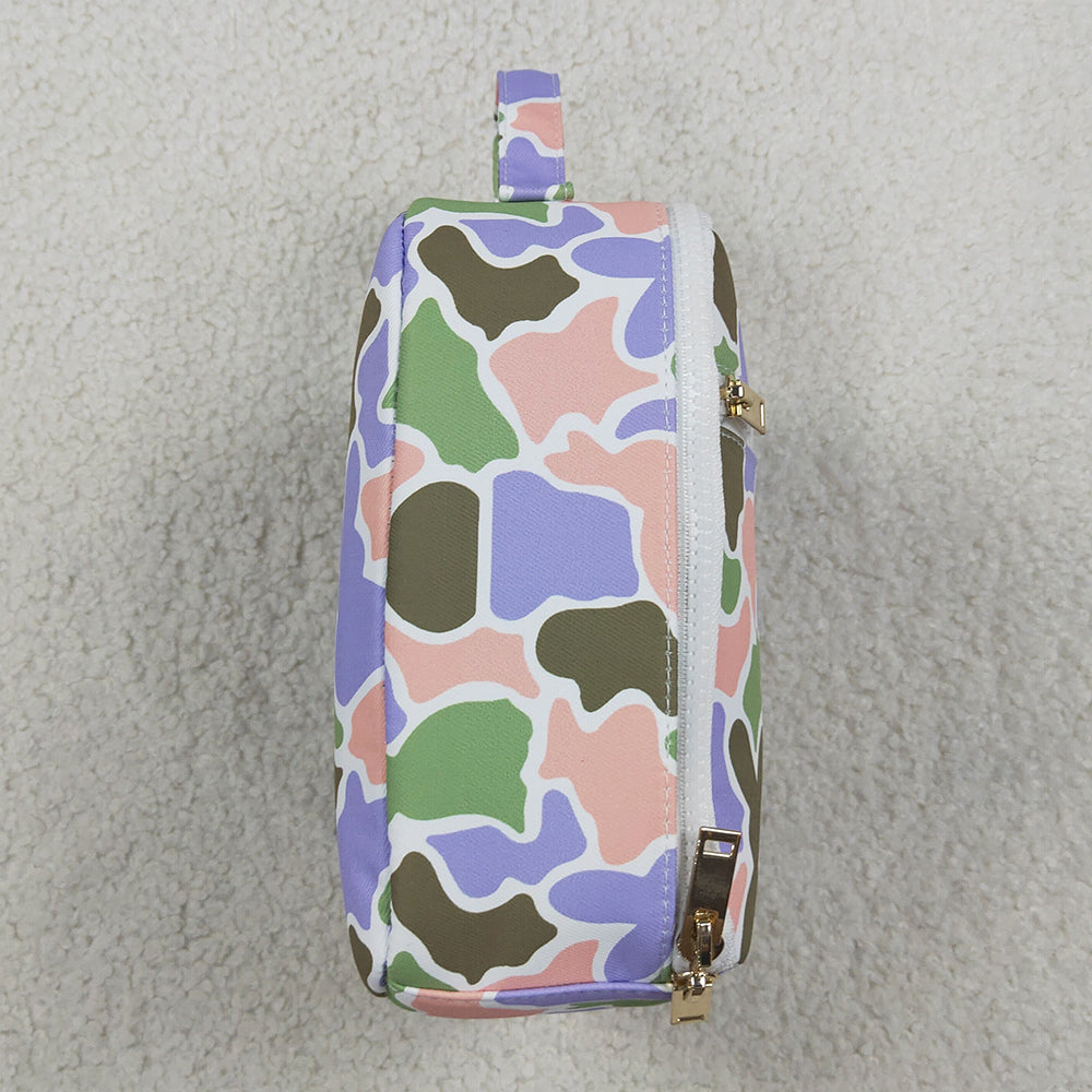 Baby Kids Rabbits Camo Easter School Lunch Boxes BA0463