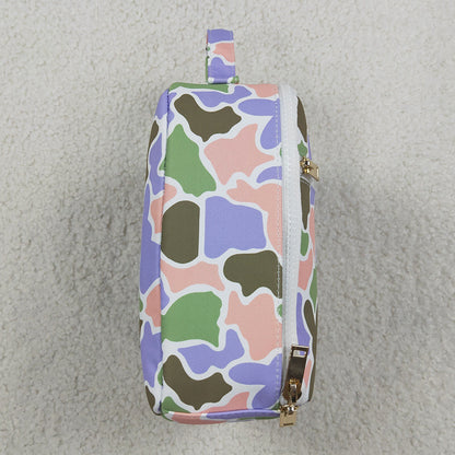 Baby Kids Rabbits Camo Easter School Lunch Boxes BA0463