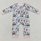 Boutique Infant Baby Rompers Fish Cute Girls Romper LR0322