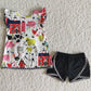 Boutique Kids Clothes Girls Summer Outfits Farm Girls Clothes Sets B11-4