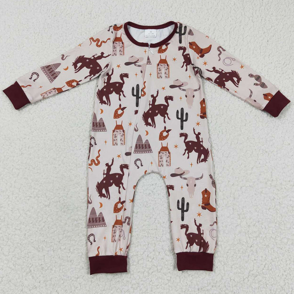 Baby Boys Romper Western Rodeo Kids Rompers LR0344