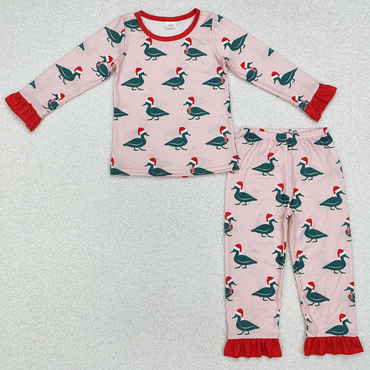 Baby Boys Pajamas Christmas Ducks Bamboo Pajamas Sleepwear Sets BLP0903