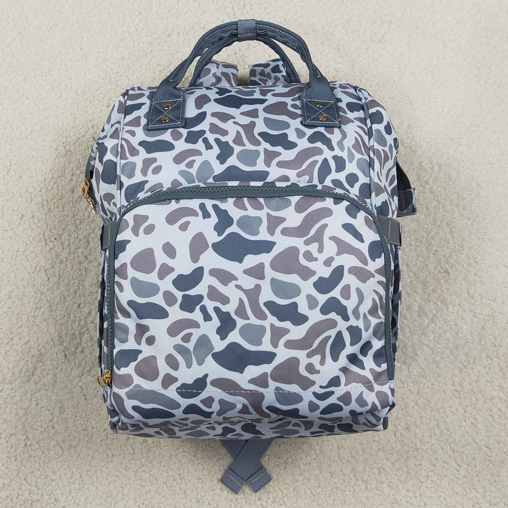 Baby Kids Southern Light Grey Camo Mommy Diaper Backpacks Bags BA0406