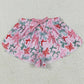 Baby Girls Shorts Pink Green Bows Summer Shorts Bottoms SS0578 5.26
