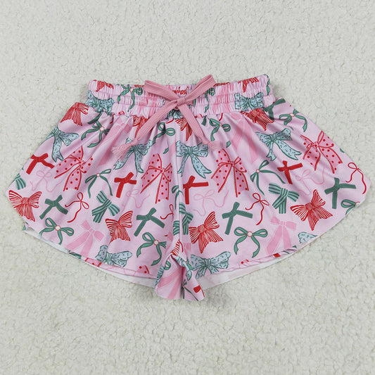 Baby Girls Shorts Pink Green Bows Summer Shorts Bottoms SS0578 5.26