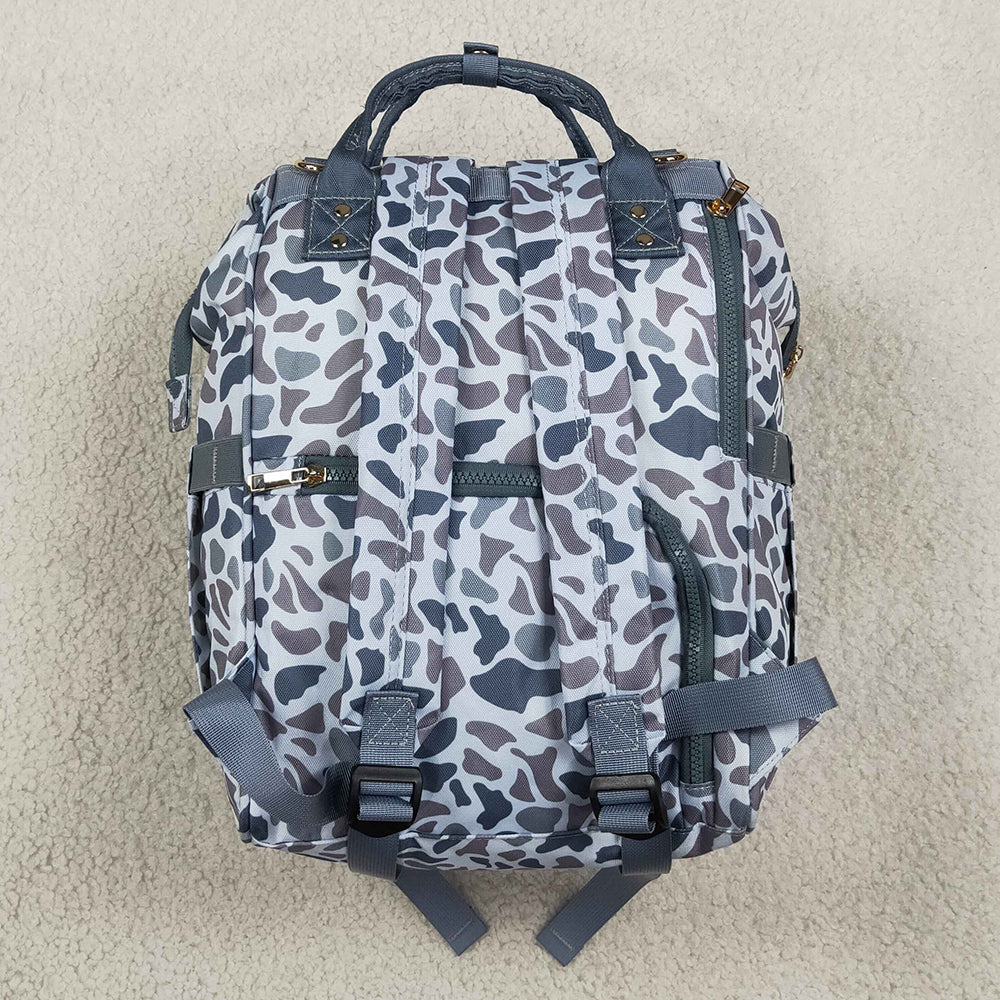 Baby Kids Southern Light Grey Camo Mommy Diaper Backpacks Bags BA0406