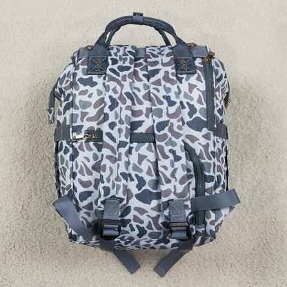 Baby Kids Southern Light Grey Camo Mommy Diaper Backpacks Bags BA0406