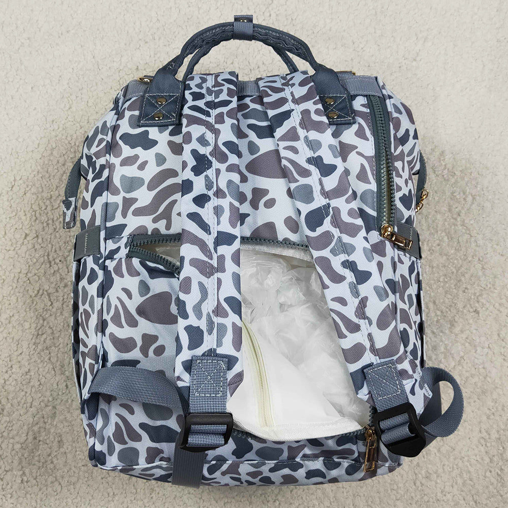Baby Kids Southern Light Grey Camo Mommy Diaper Backpacks Bags BA0406