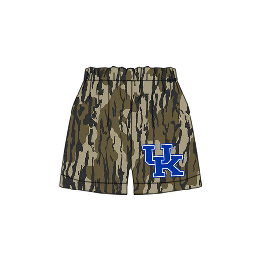 Preorder(moq 5) Baby Boys Bottomland Camouflage UK Team Sports Shorts 6.26
