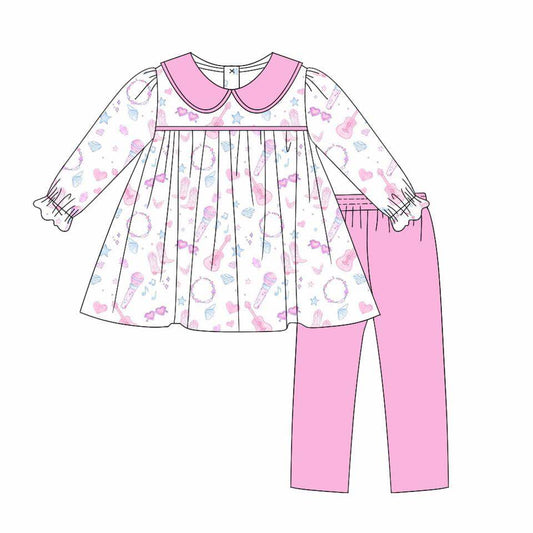 Fall Baby Girls Clothes Sets Moq 5