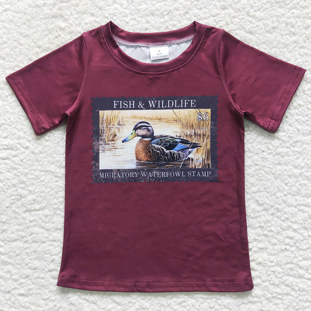 Duck Print Boutique Kids Clothes Girls Boys T-shirts BT0342