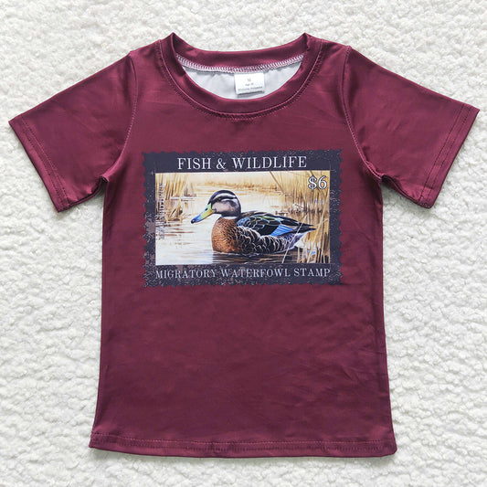 Duck Print Boutique Kids Clothes Girls Boys T-shirts BT0342