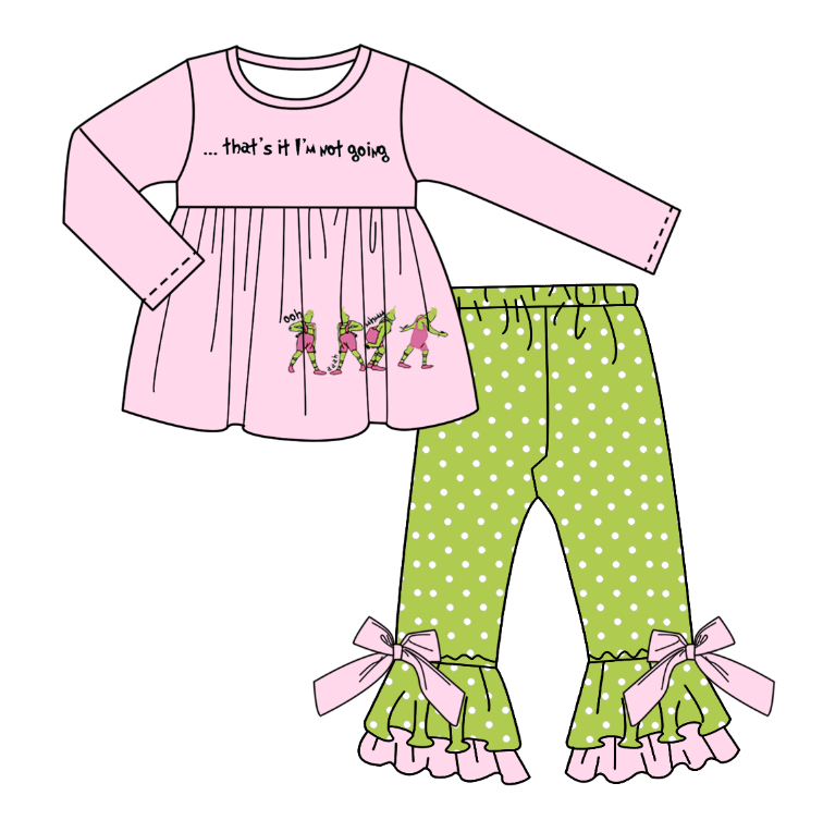 Boutique Baby Girls Clothes Sets Preorder Moq 5