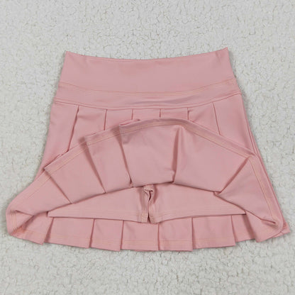 Baby Girls Skirts Pink Yoga Pleated Active Wear Skirts GLK0078 6.6