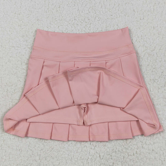 Baby Girls Skirts Pink Yoga Pleated Active Wear Skirts GLK0078 6.6