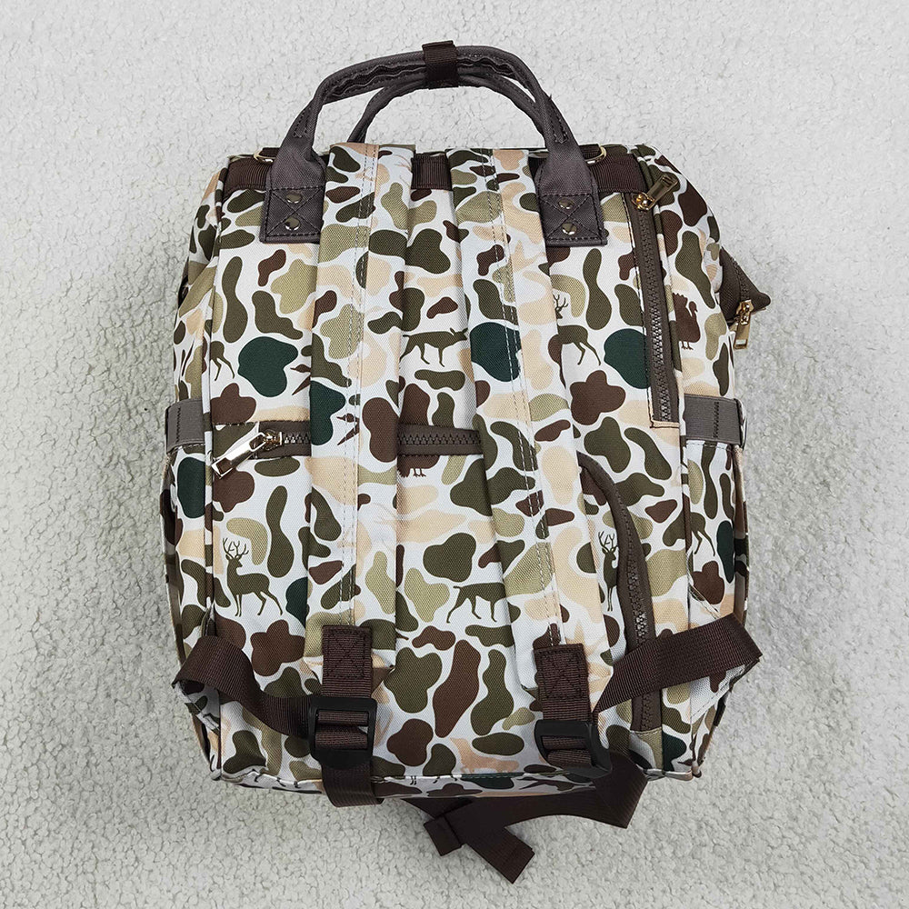 Baby Kids Dogs Ducks Deer Turkey Camo Mommy Diaper Backpacks Bags BA0407