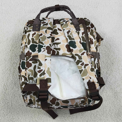 Baby Kids Dogs Ducks Deer Turkey Camo Mommy Diaper Backpacks Bags BA0407