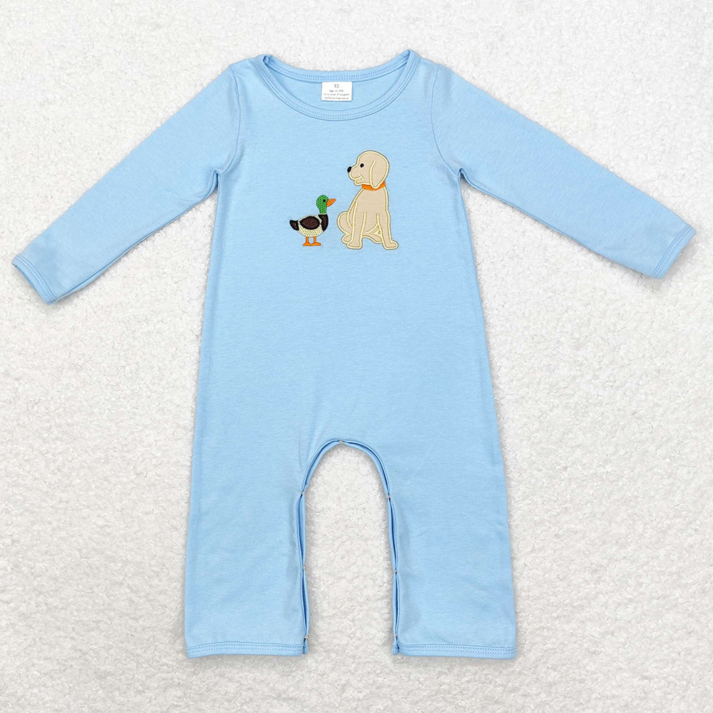 Baby Infant Boys Rompers Dog Duck Long Sleeve Rompers LR0994