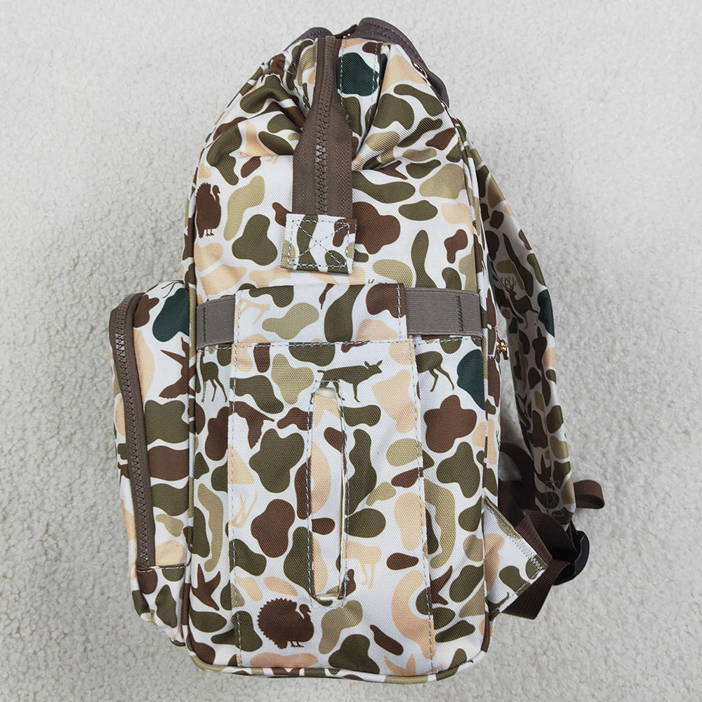 Baby Kids Dogs Ducks Deer Turkey Camo Mommy Diaper Backpacks Bags BA0407