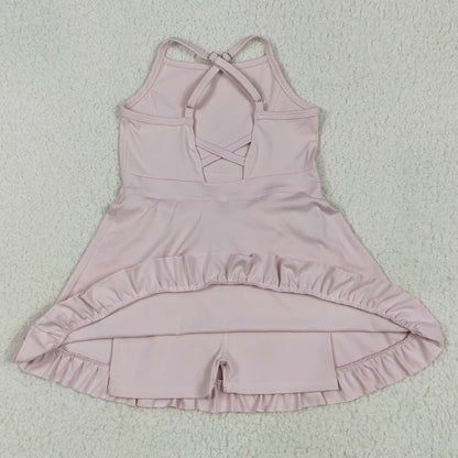 Boutique Baby Girls Athletic Dress Knee Length Active Wear Dresses S0553 6.7