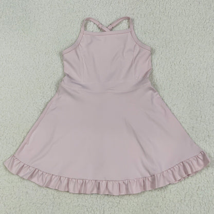 Boutique Baby Girls Athletic Dress Knee Length Active Wear Dresses S0553 6.7