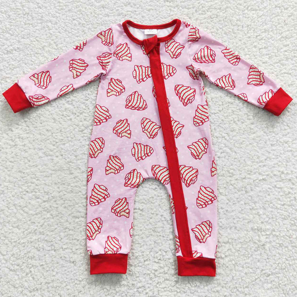 Infant Baby Rompers Long Sleeve Sibling Jumpsuit Christmas LR0340 LR0345