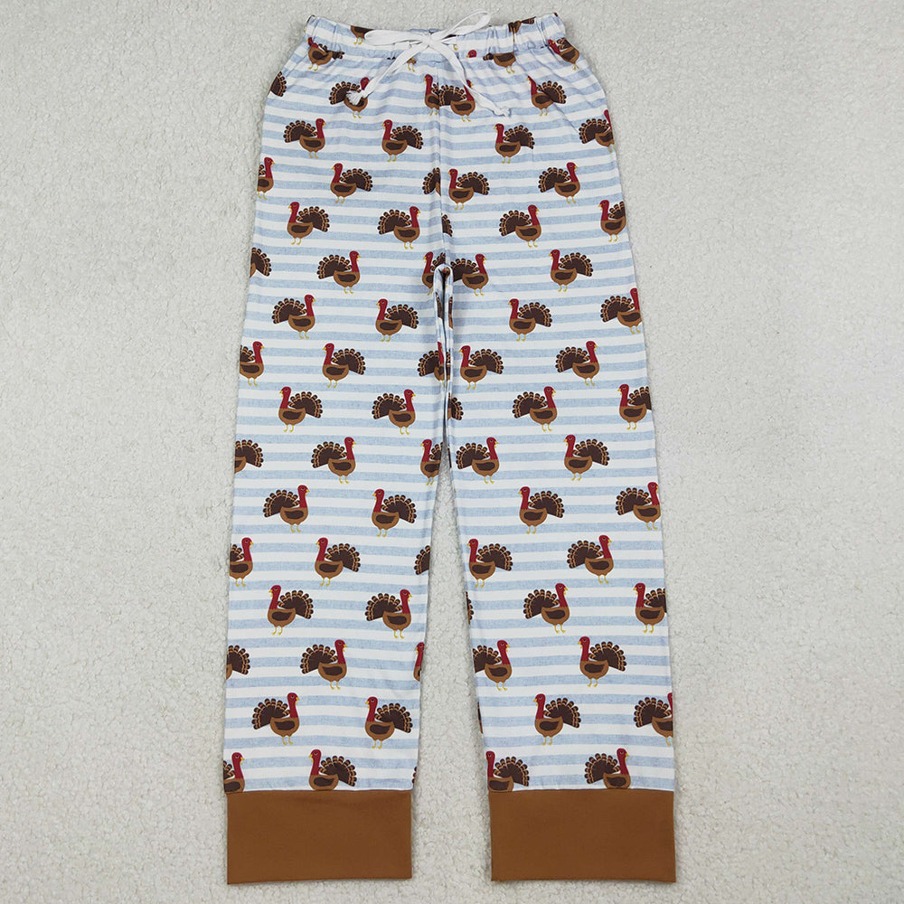 Adult Women Pants Thanksgiving Turkey Pajamas Pants Bottom P0516 10.14