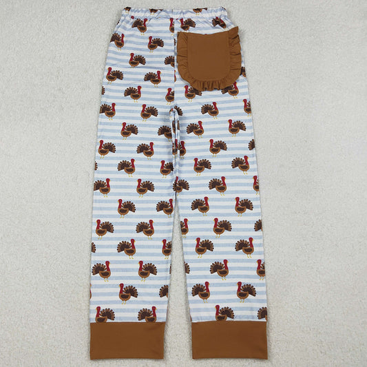 Adult Women Pants Thanksgiving Turkey Pajamas Pants Bottom P0516 10.14