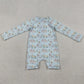 Baby Boys Swimsuits Dogs Fishing Back Zipper Hunting Swimsuits S0701