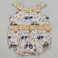 Baby Girls Rompers Cows Trucks Farm Collar Ruffle Rompers SR3848