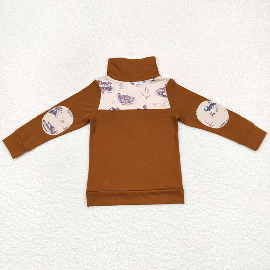 Cute Baby Boys Clothes Long Sleeve Tops BT0343