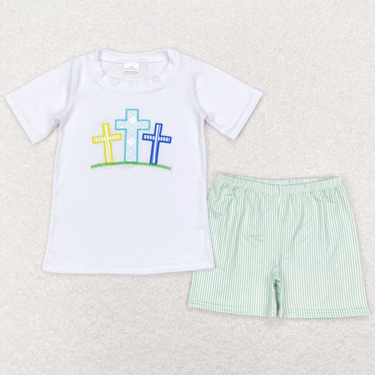 Easter Baby Boys Clothes Shorts Sets BSSO0337