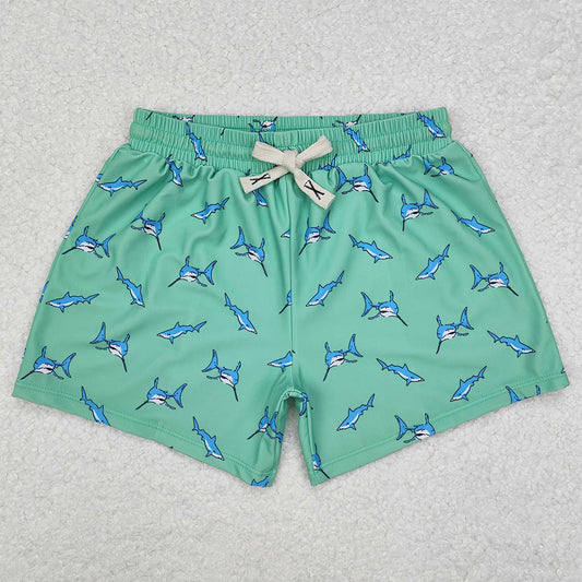 Baby Boys Swim Trunks Summer Shark Trunks Swimsuits Swimwear S0173